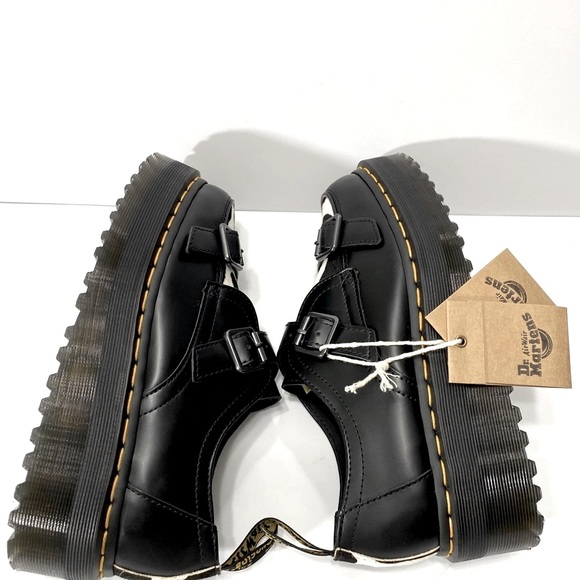 NEW DR MARTENS SIDNEY HAIR ON CREEPER PLATFORM - Picture 5 of 12